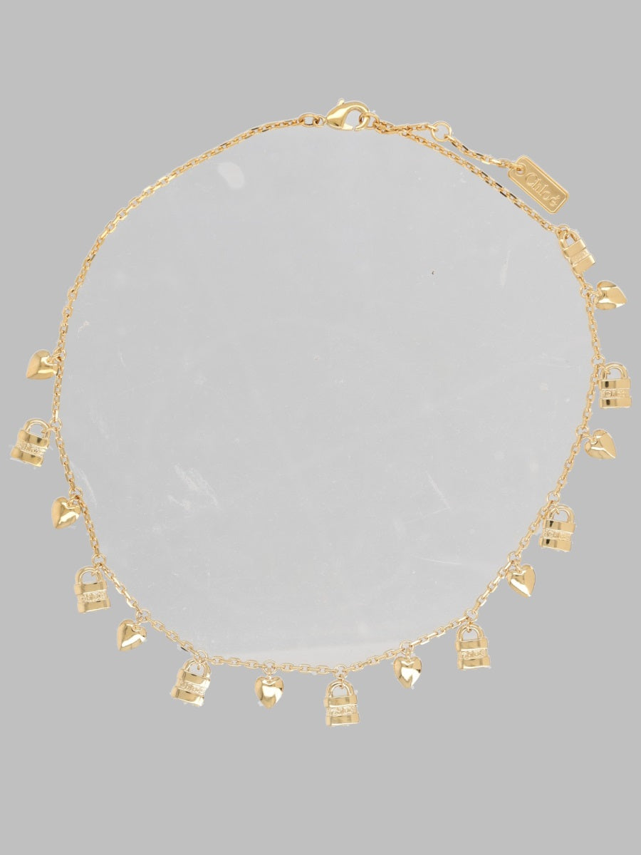 Necklace Mini Paddington Gold Brass Necklaces