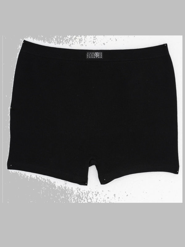 Boxer Briefs Elasticated Black Cotton Polyamide Elastane Underwear