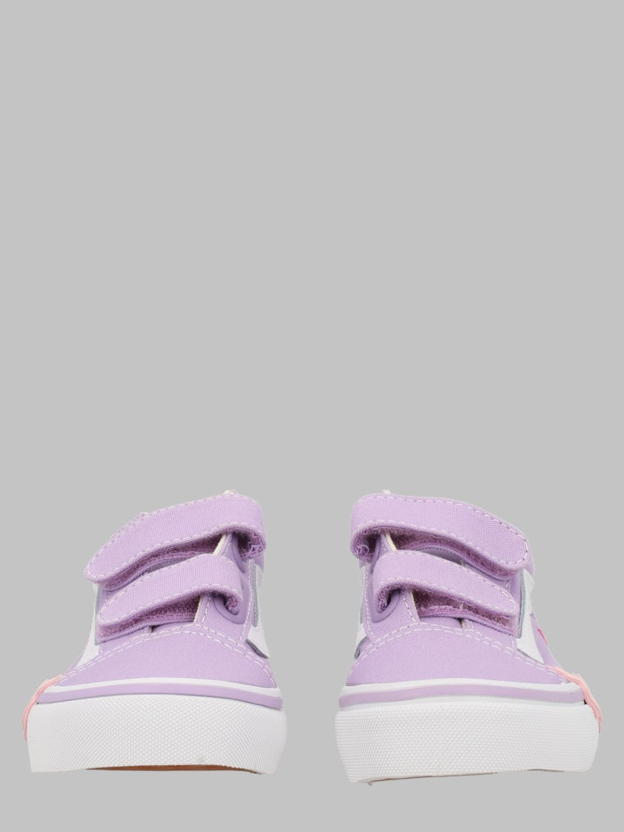 Trainers Old Skool Butterfly Detail Pink Canvas And Suede Upper Sneaker