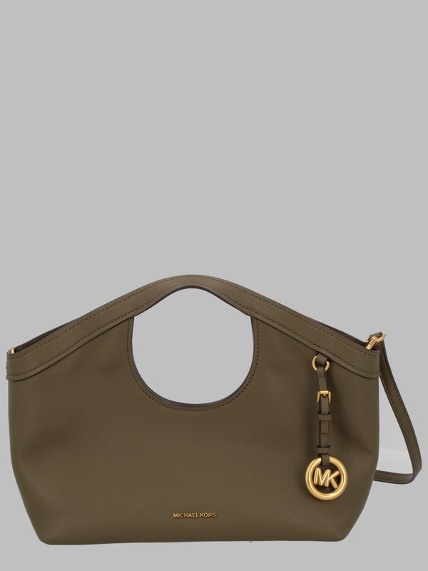 Tote Bag Haddie Green Leather Handbags