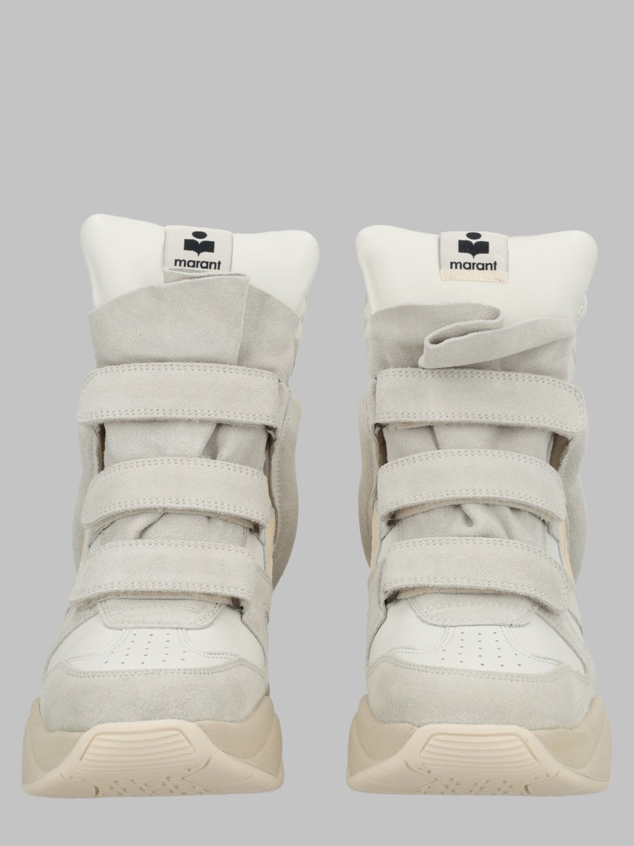 Sneakers Balskee Beige Wedge Leather Trainers