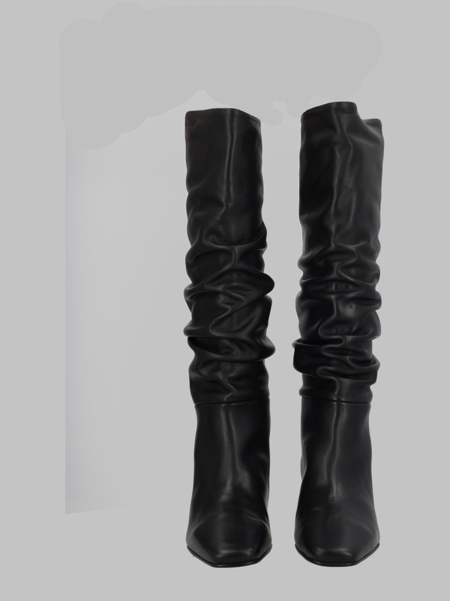 Boots Kalila Black Leather