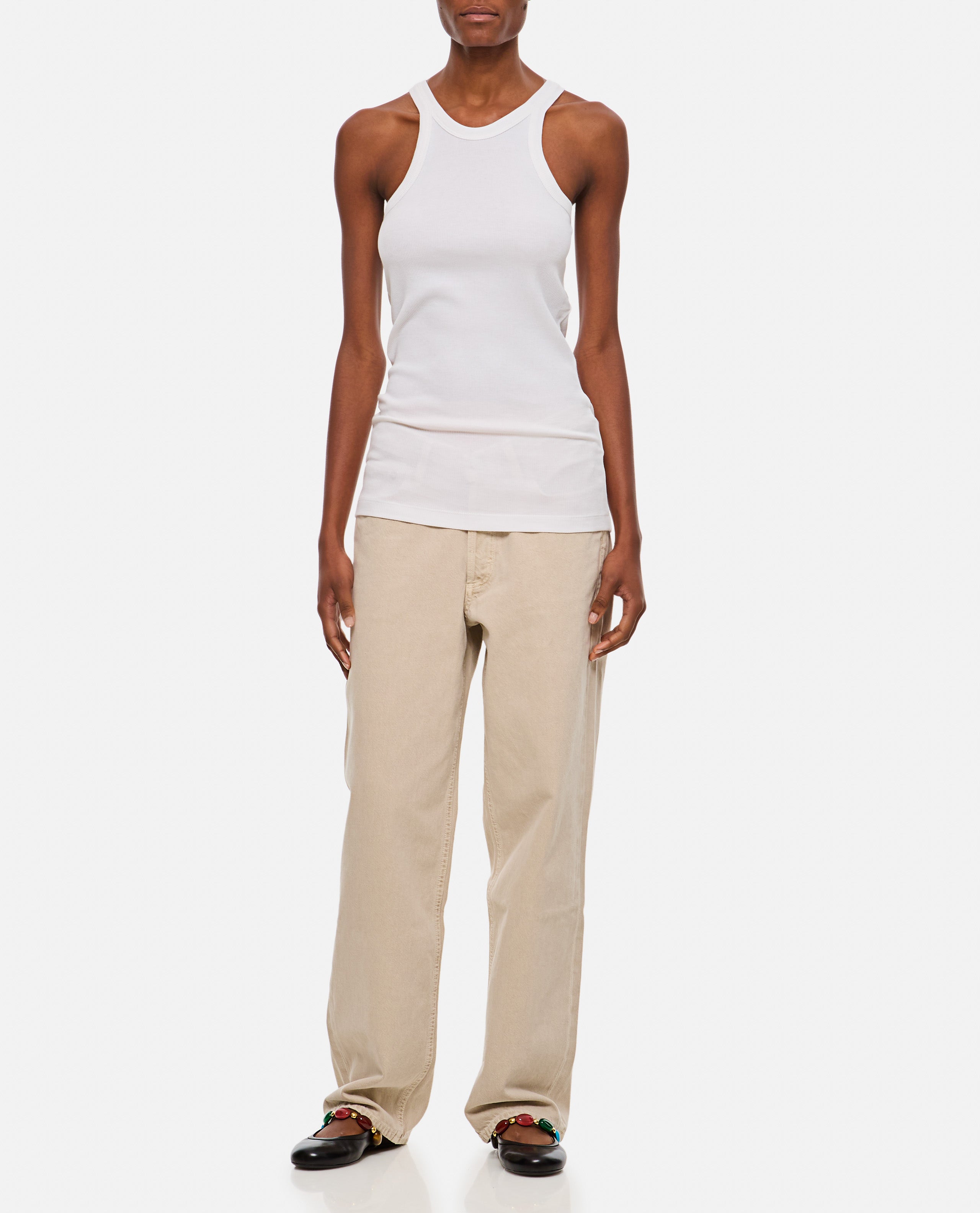 SportMax Top White Co Se Ea