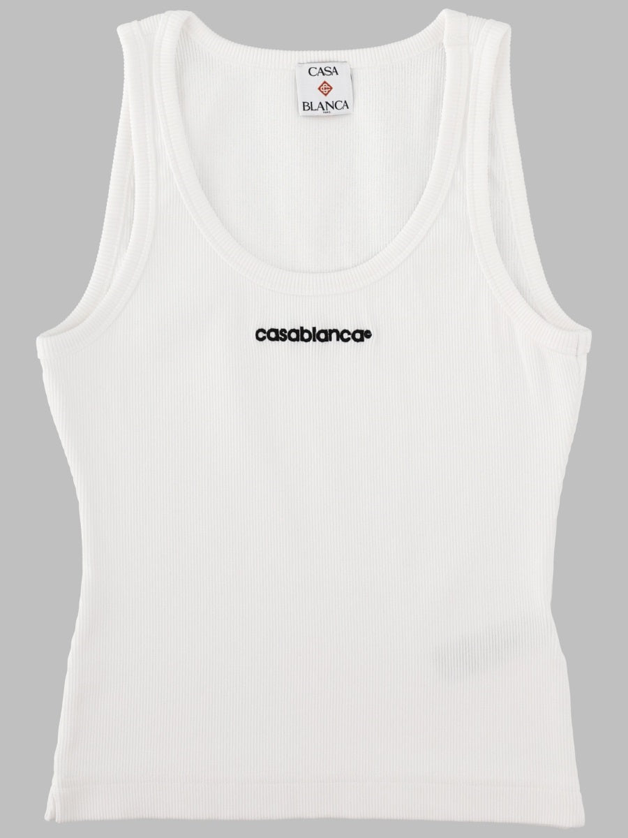 Tank Top White Organic Cotton