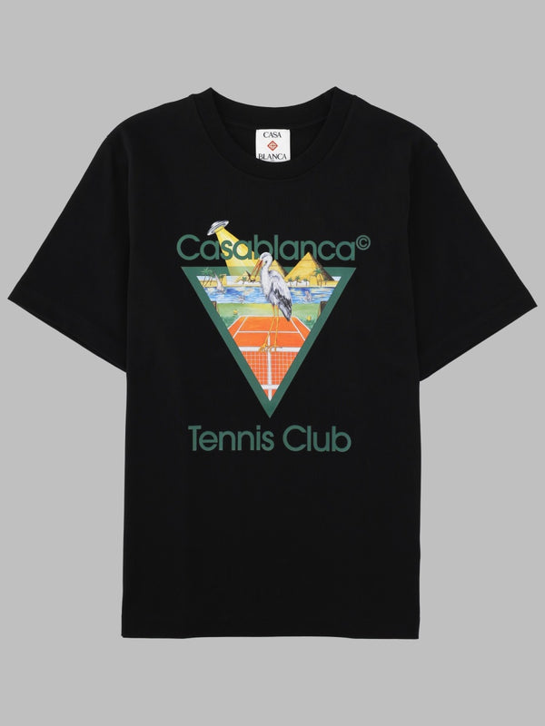 T-Shirt With Print, Black Biological Cotton T-shirts