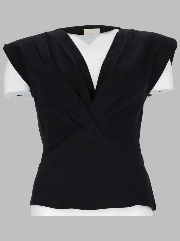 T-Shirt Nadrine Black Cotton T-shirts