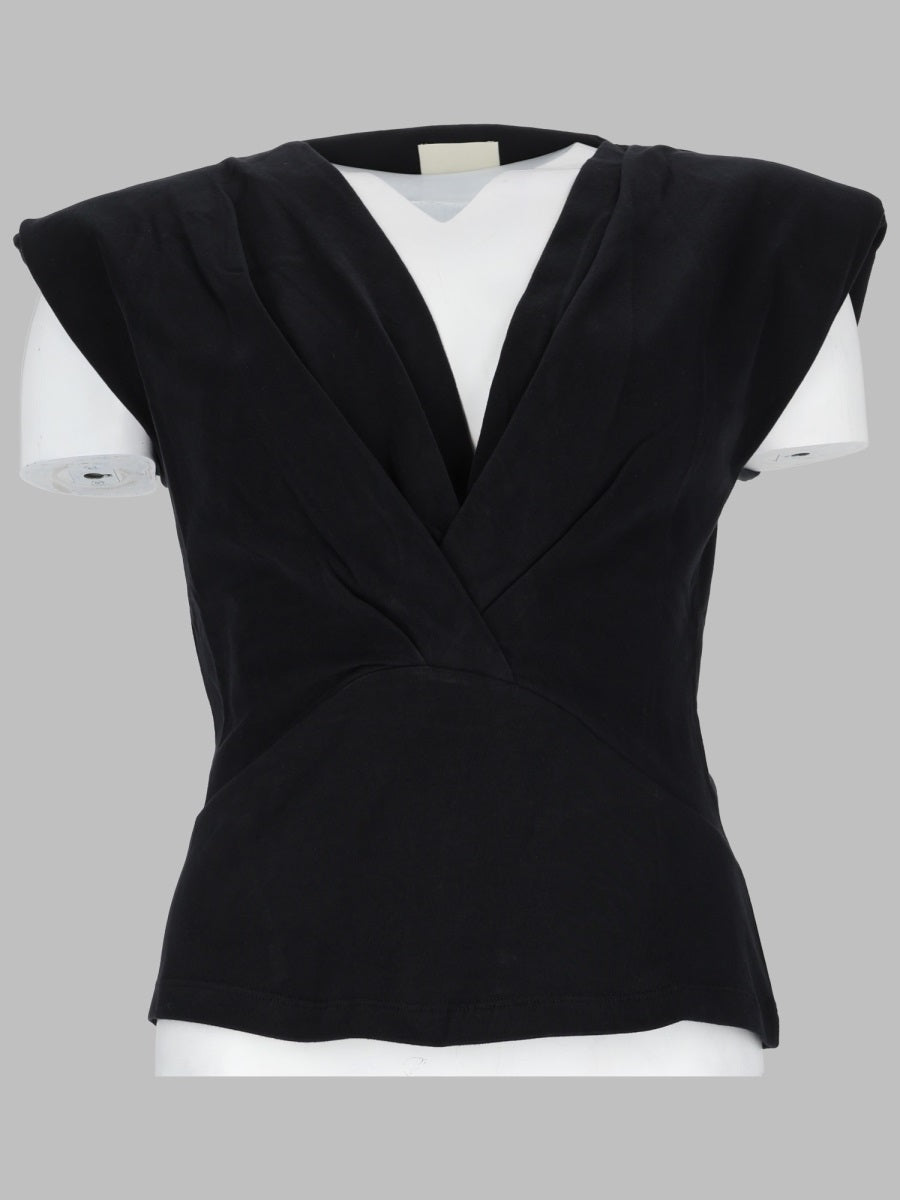 T-Shirt Nadrine Black Cotton T-shirts