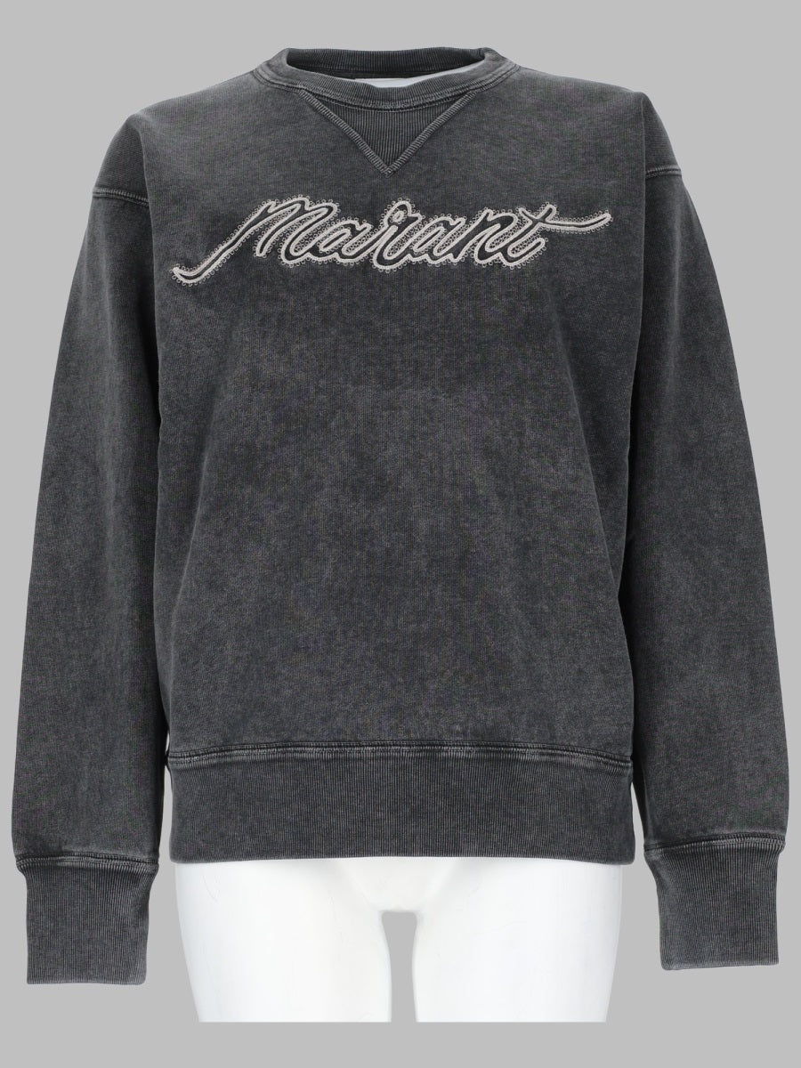Sweatshirt Rise Charcoal Cotton Polyester Sweatshirts