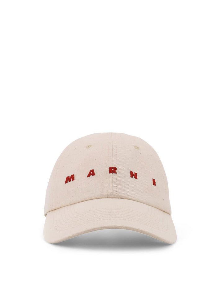 Marni Hats Cream Cotone