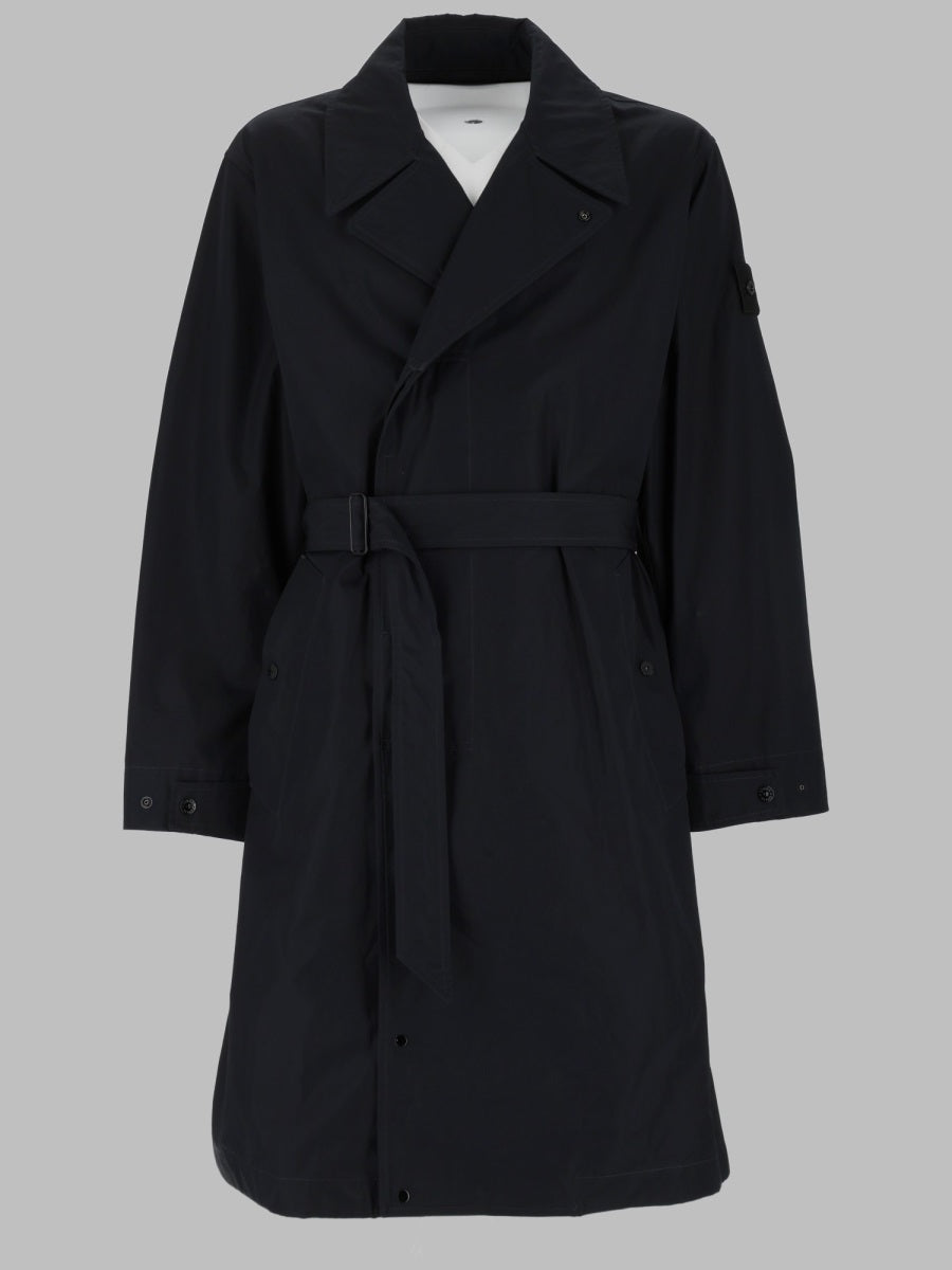 Trench Coat Cotton Black & Raincoats