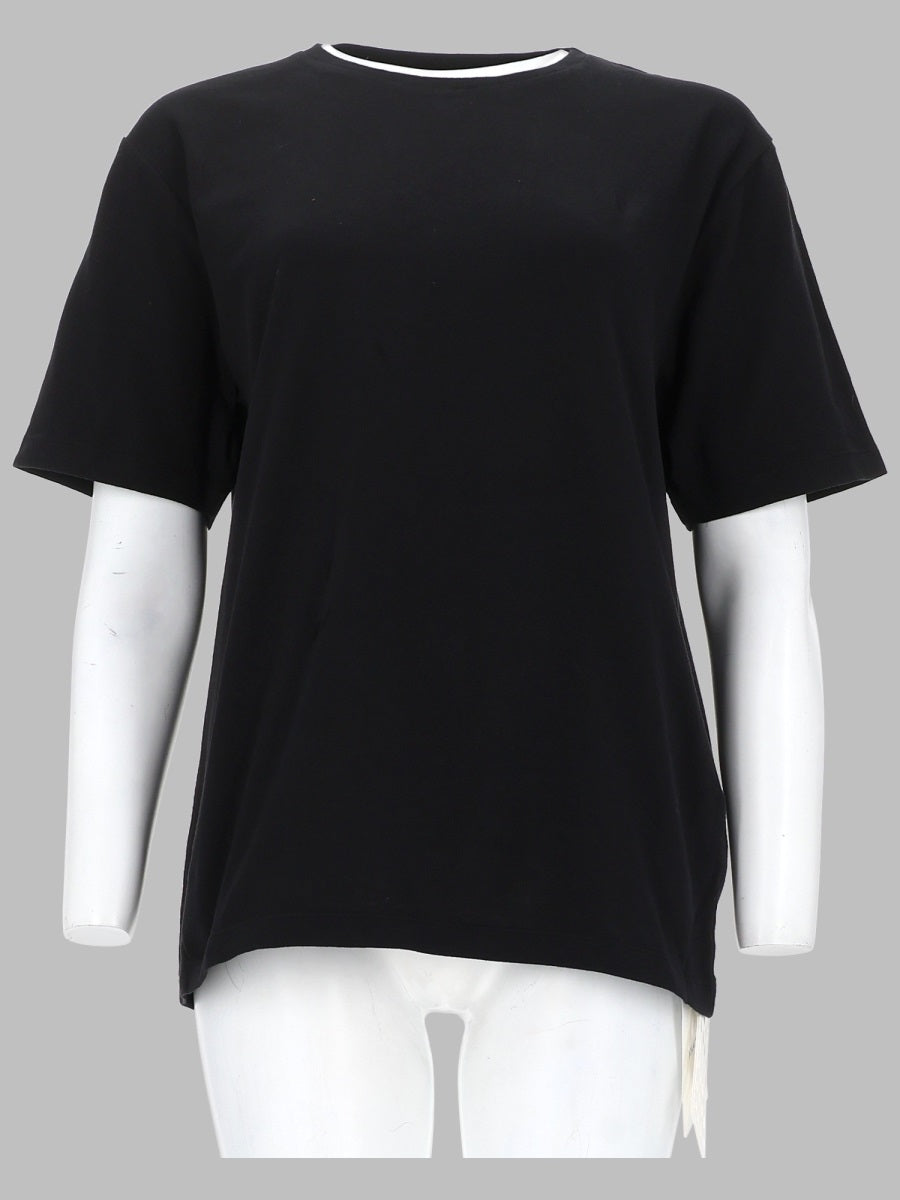 T-Shirt Mae Black Cotton T-shirts