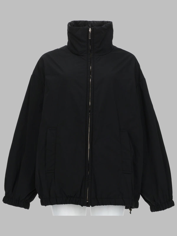 Reversible Padded Bomber Claudia Black Polyester Jacket