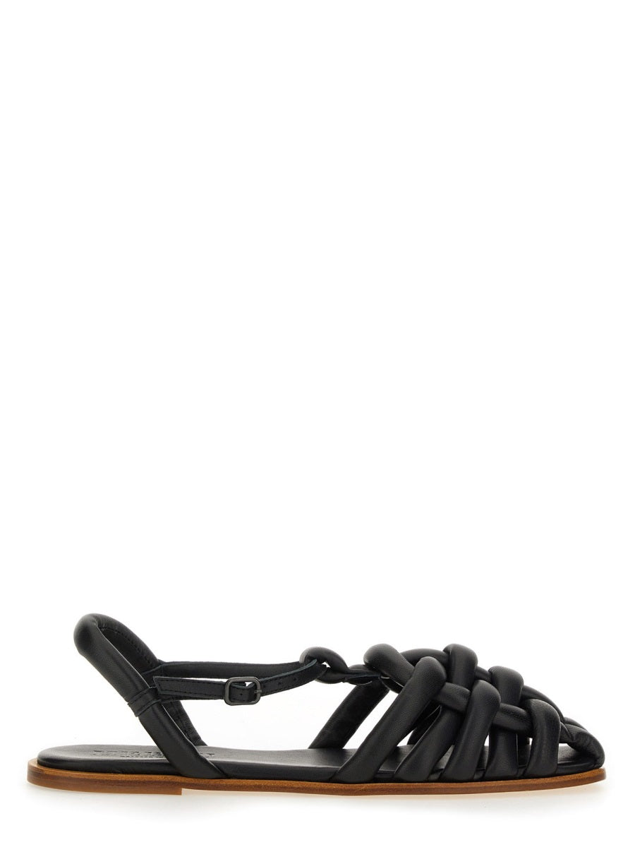 Sandals Cabersa 2 Black Lambskin