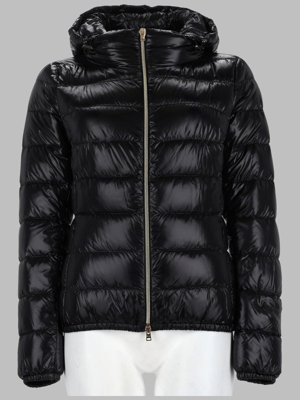 Puffer Jacket Giada Black Polyamide Trench & Raincoats