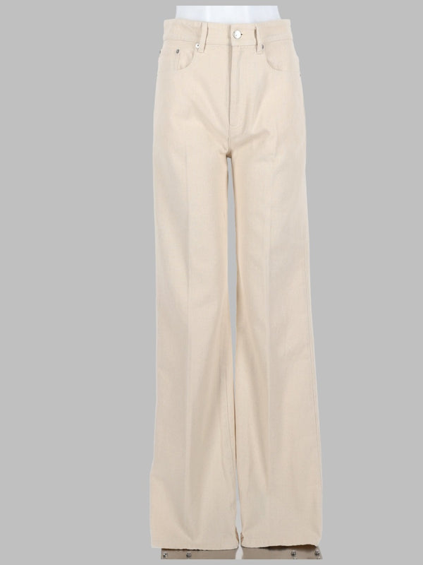 Jeans Domino Ivory Recycled Cotton