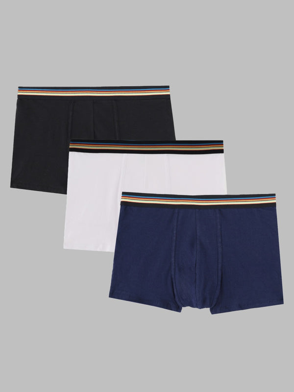Boxer Briefs 3-Pack Multicolour Organic Cotton Underwear