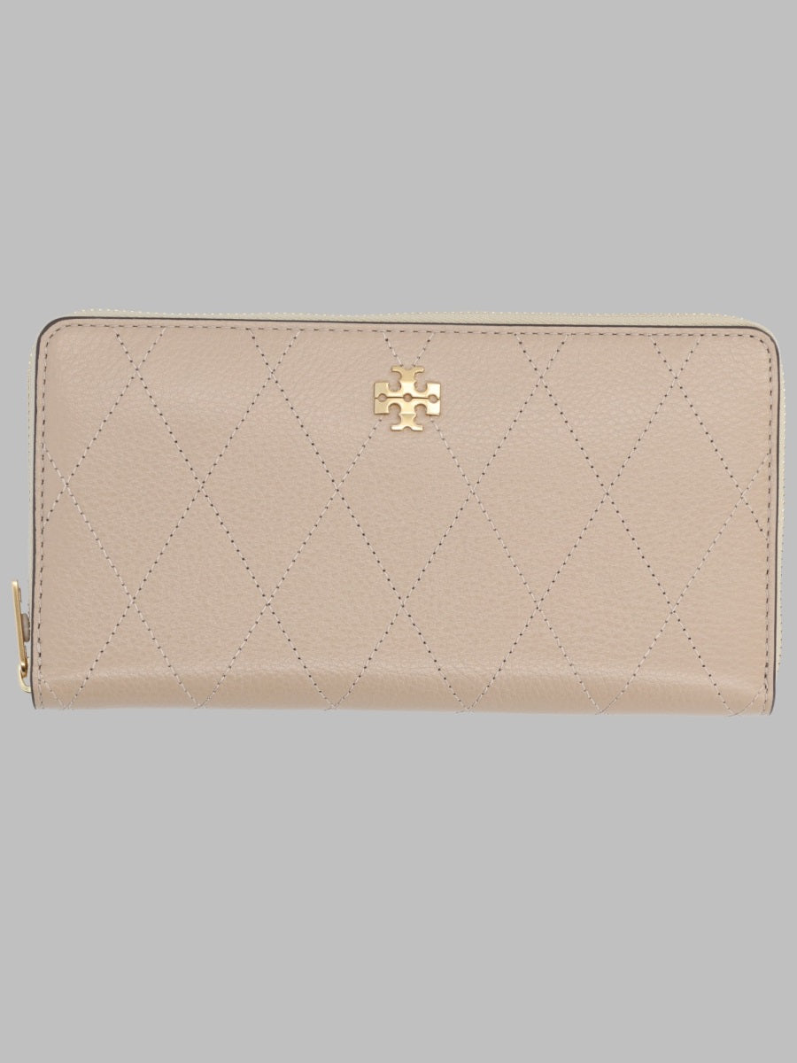 Continental Wallet Charlie Beige Cow Leather & Purses