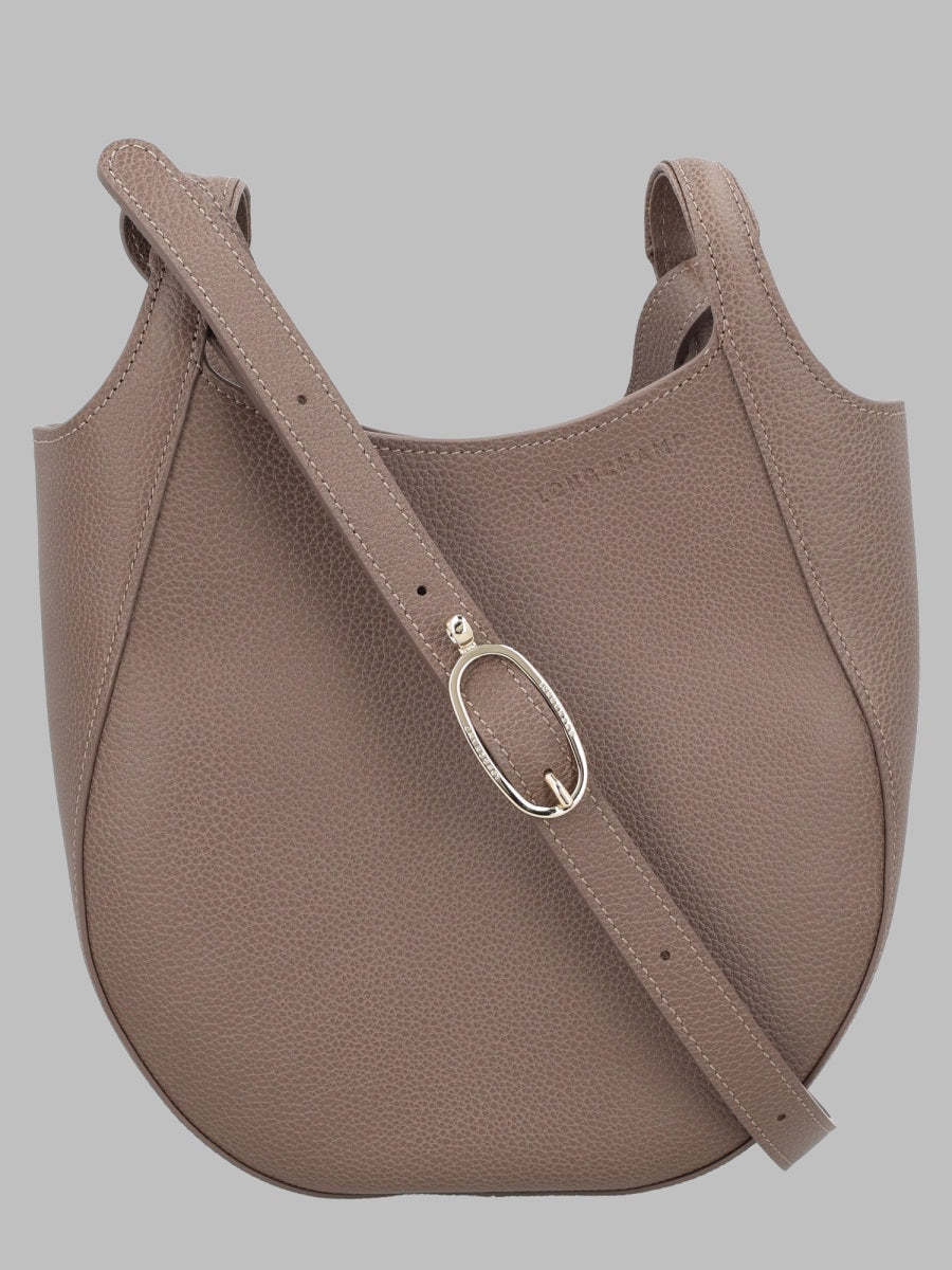 Shoulder Bag Le Foulonné Dove Leather