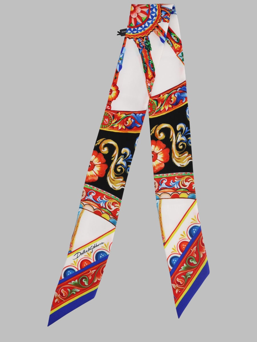 Bandeau Scarf Silk Multicolour