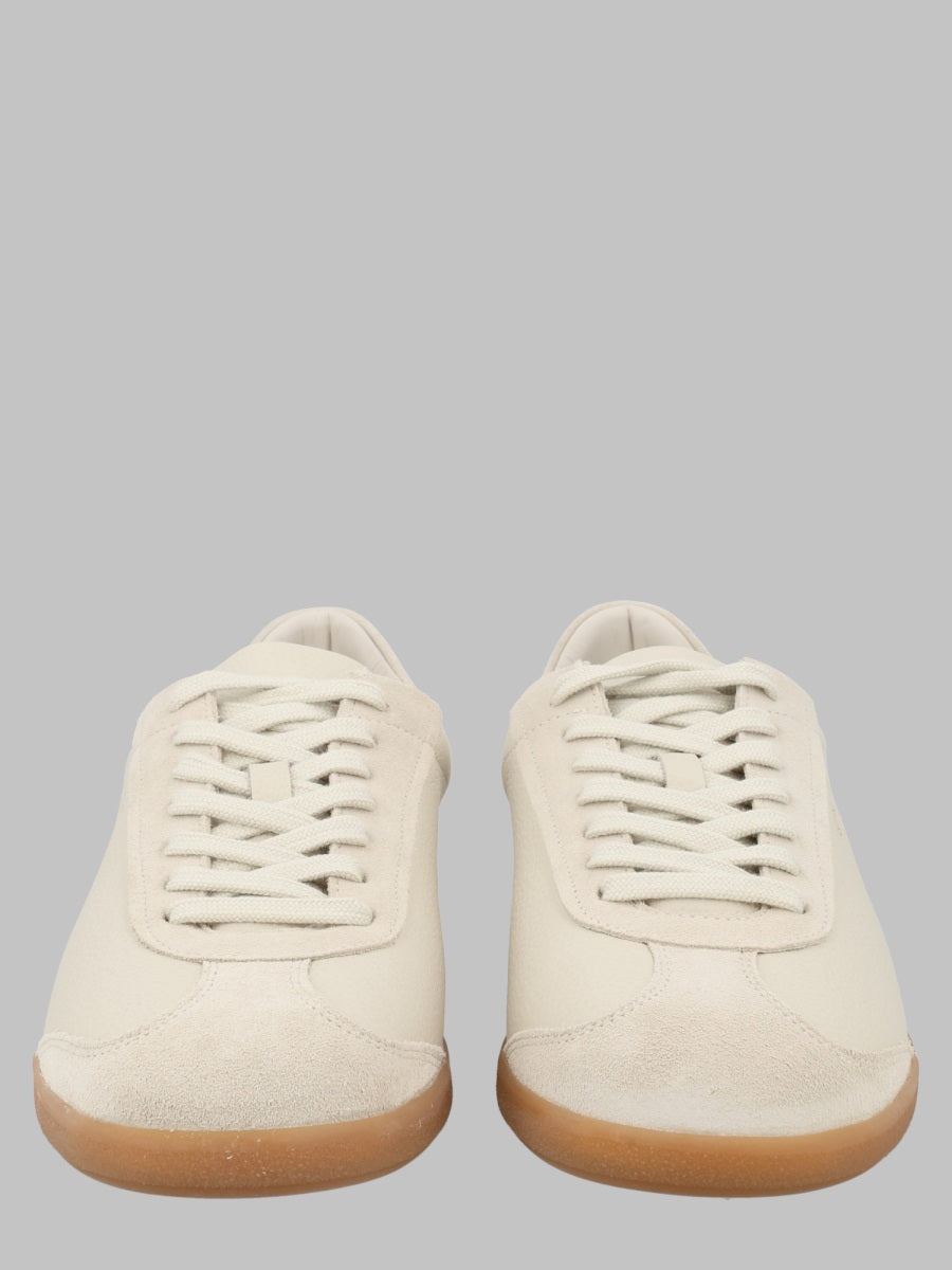 Sneakers Zane White Leather Suede Trainers