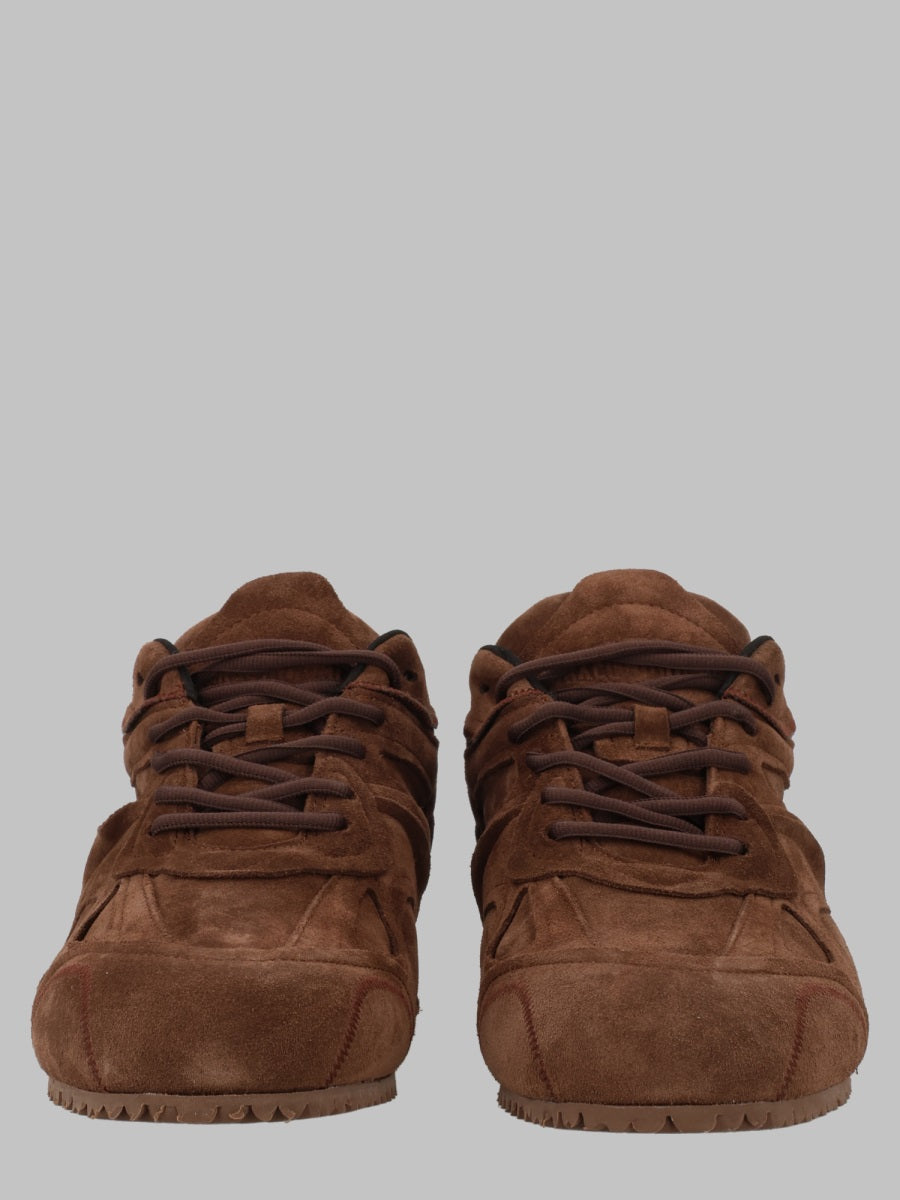 Sneakers Slow Runner Suede Brown Trainers