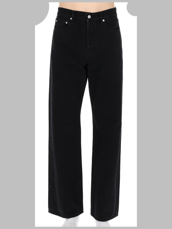 Jeans Le De-Nimes Droit Black Cotton