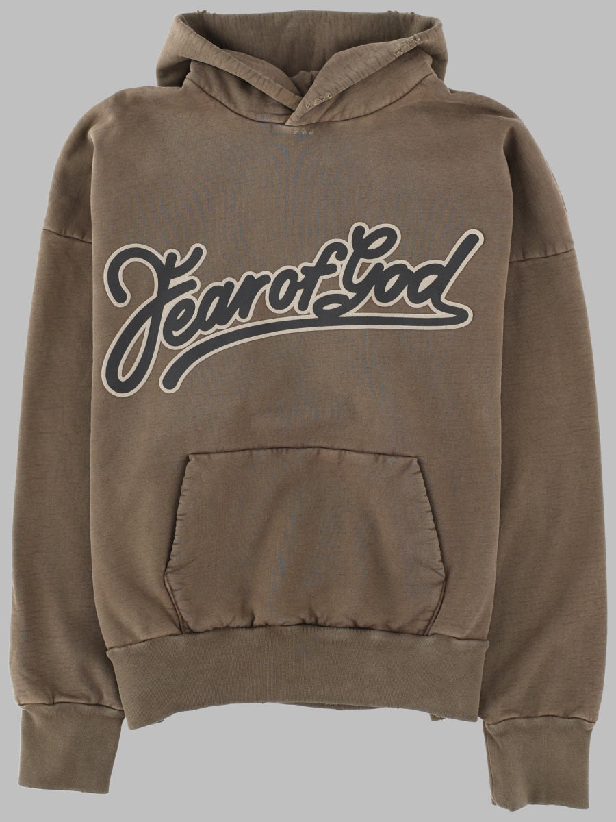 Logo Sweatshirt Brown Cotton Sweatshirts