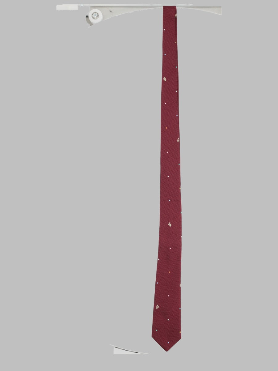 Silk Tie Red Ties & Bow