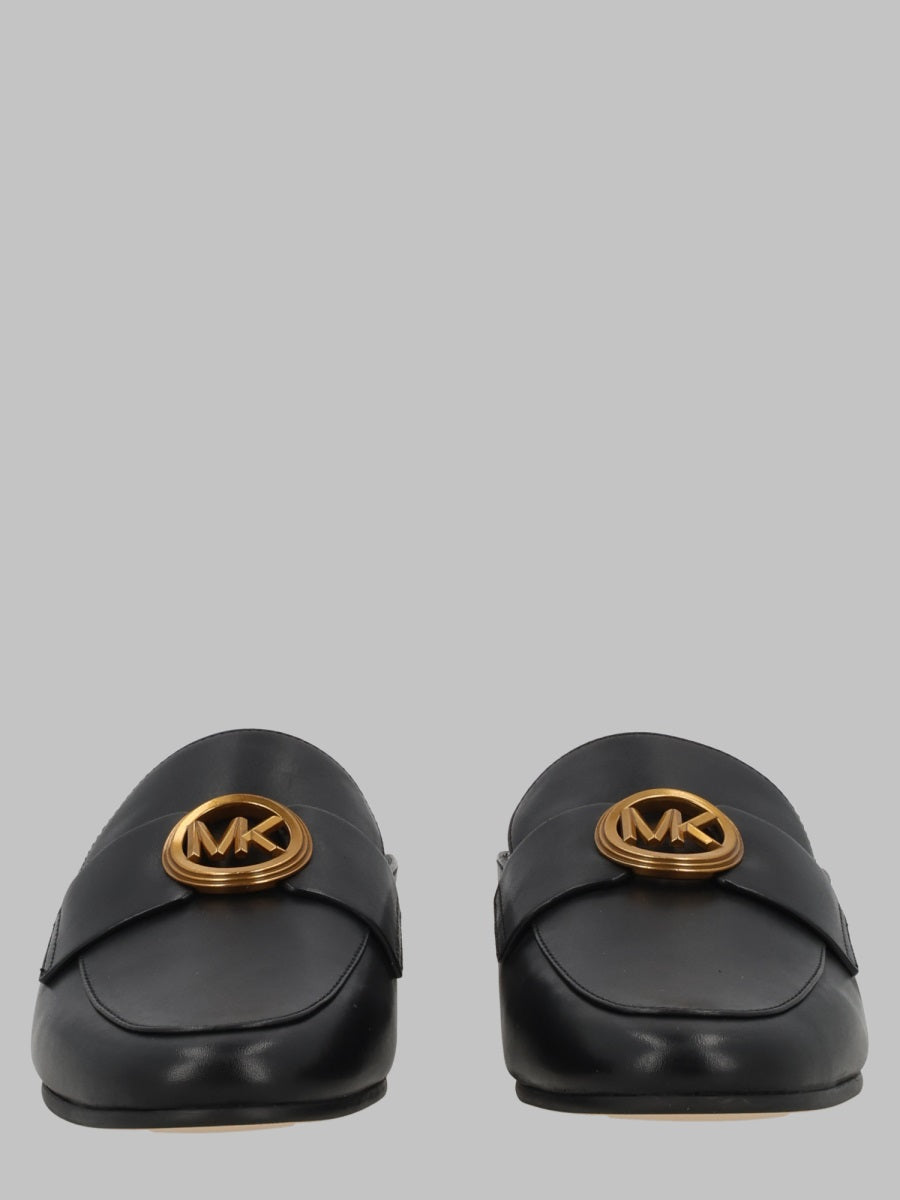 Sandals Mckenzie Leather Black Cow