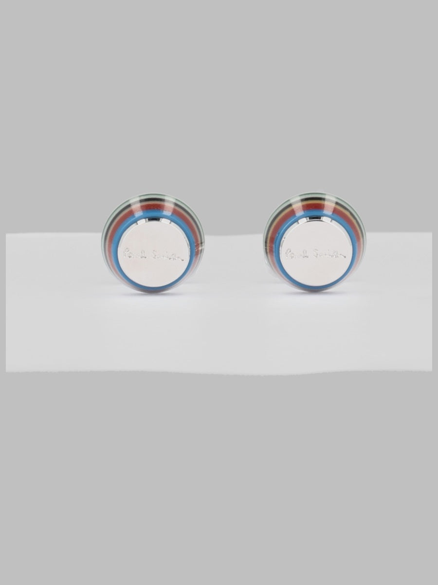 Cufflinks Signature Stripe Multicolour Copper
