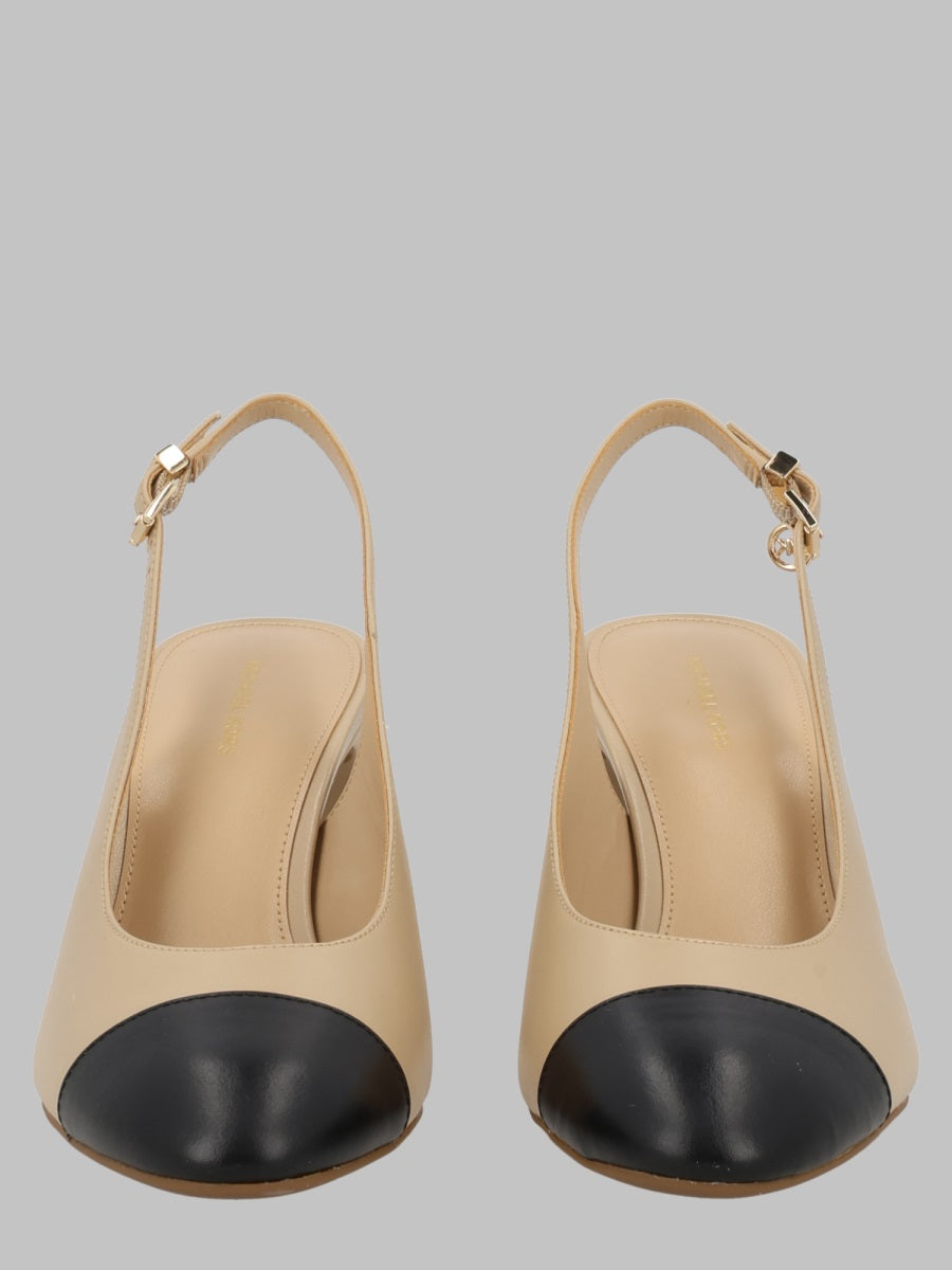 Slingback Pumps Piper Flex Beige Cow Leather