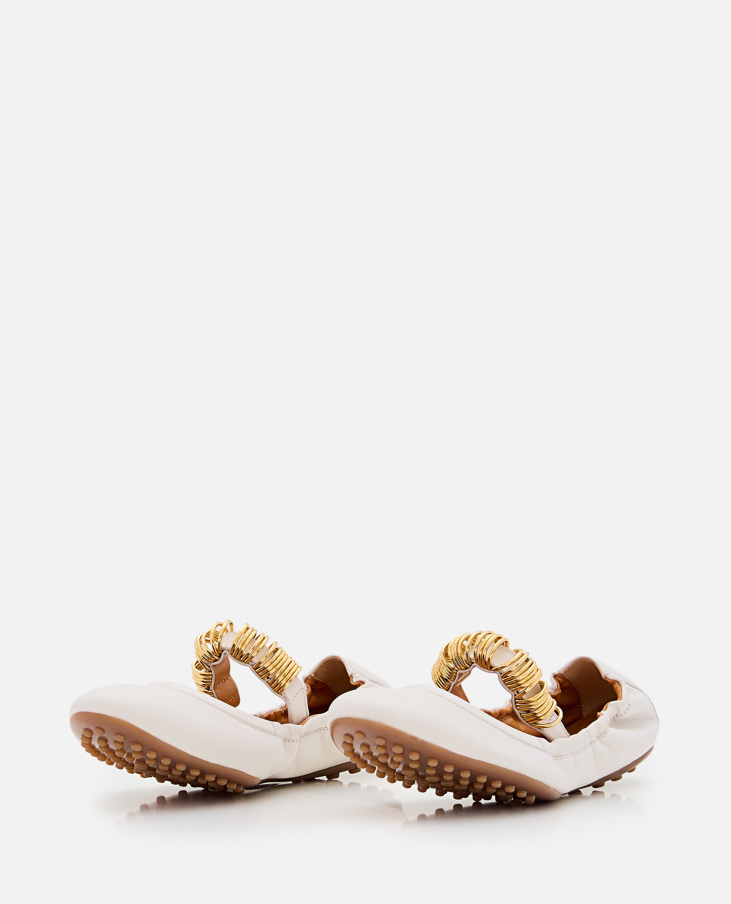 Tods Flat shoes White Mutton Leather