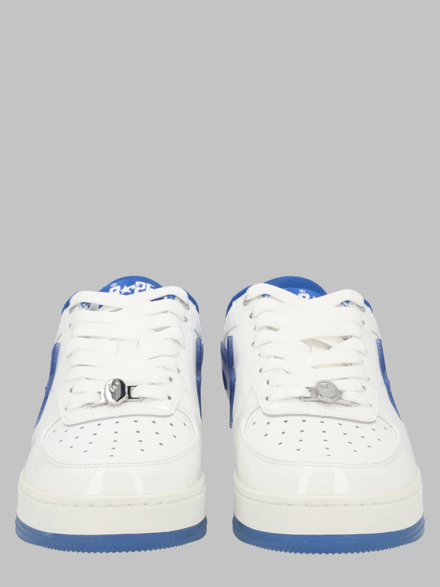 Sneakers Sta #4 White Leather Trainers
