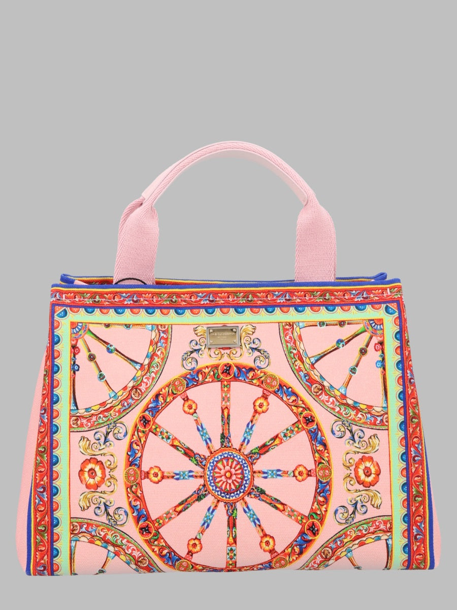 Tote Bag Multicolour Canvas Cotton Handbags