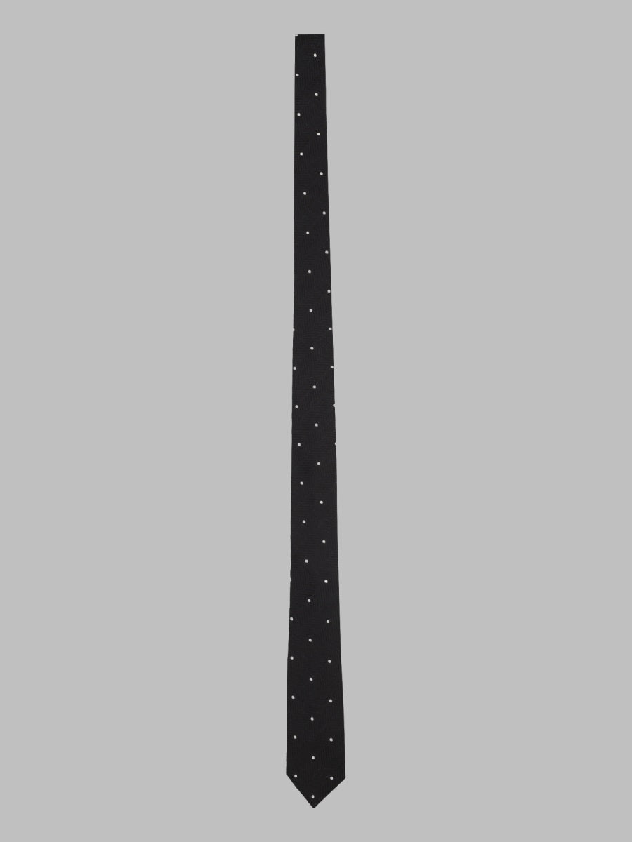 Silk Tie Black Ties & Bow