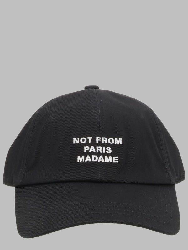Baseball Cap Black Cotton Hat