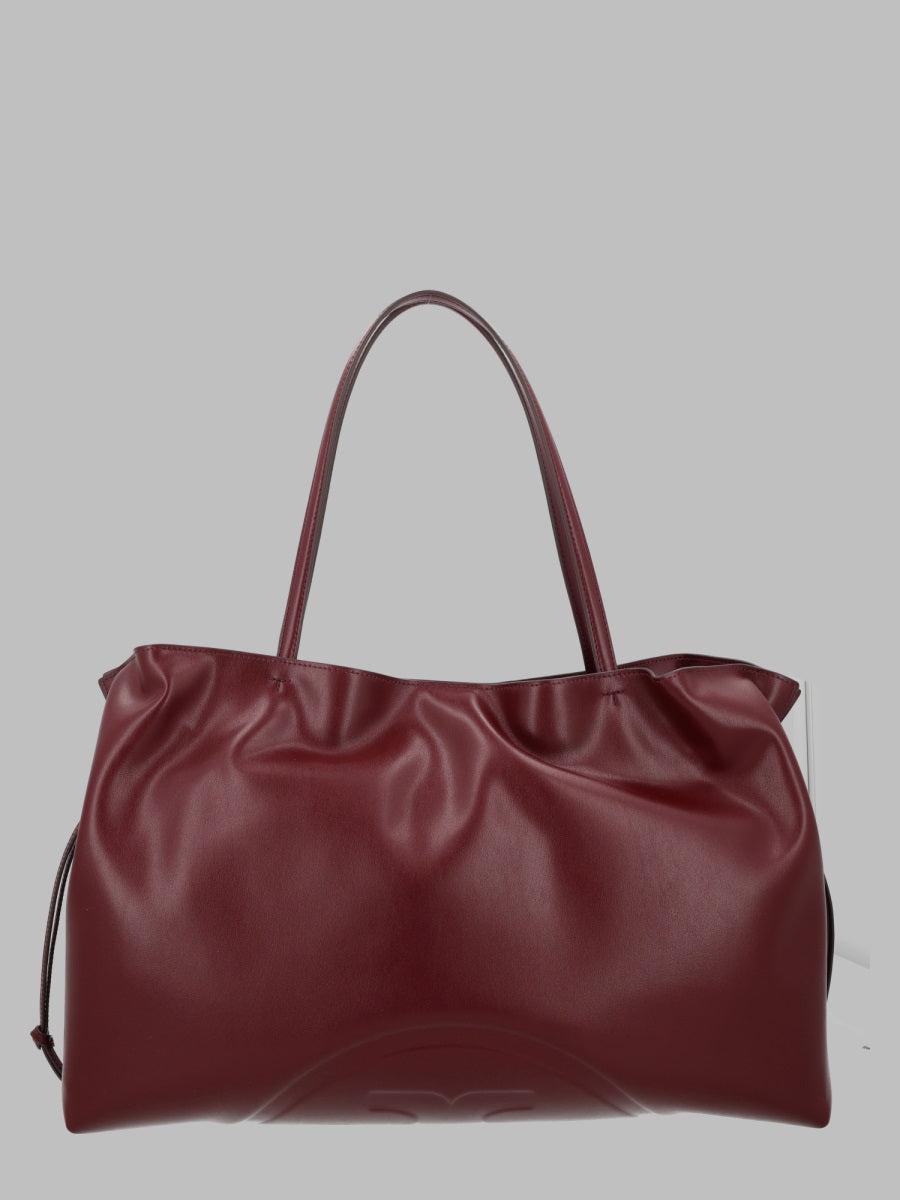 Shopping Bag Ella Natuura Bordeaux Polyester Handbags