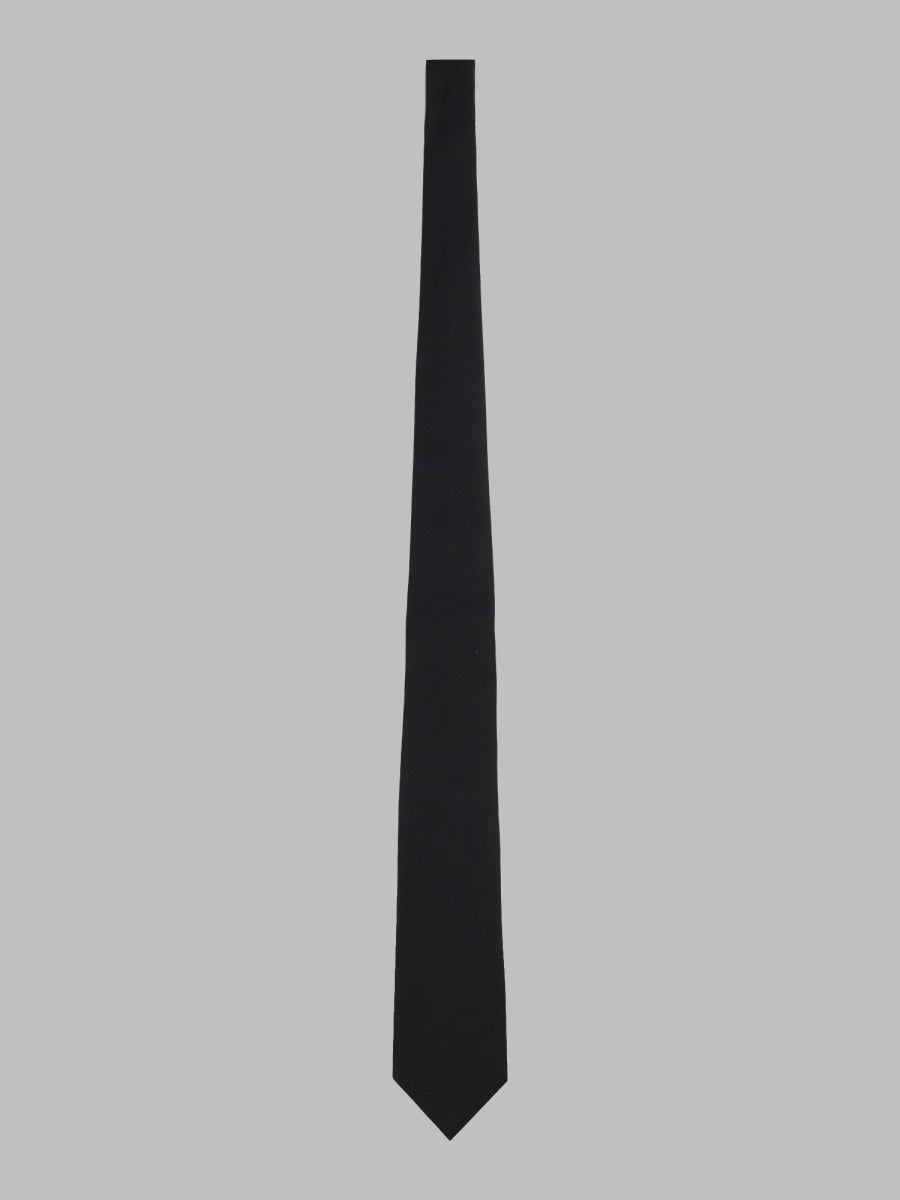 Tie Silk Jacquard Black Ties & Bow