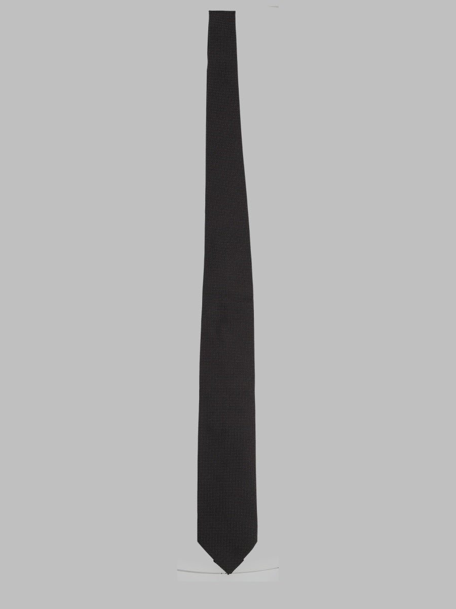 Tie Silk Jacquard, Black Ties & Bow