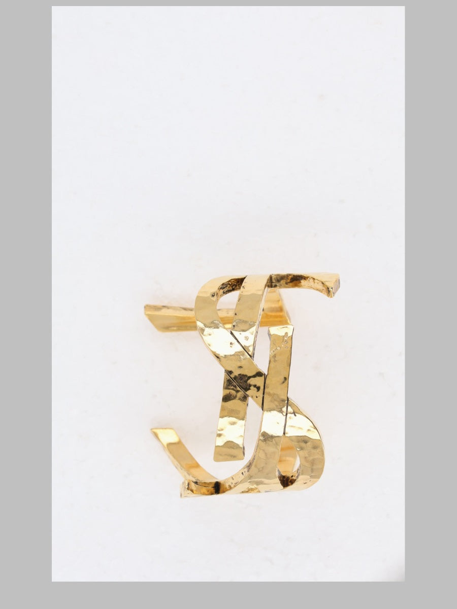 Cuff Bracelet Cassandre Gold Brass Bracelets