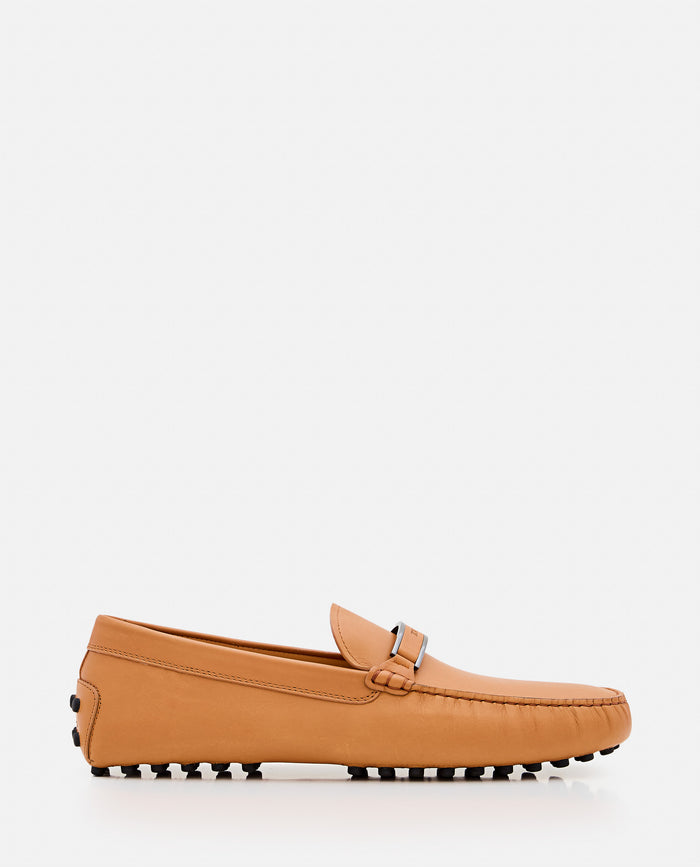 Tods Flat shoes Brown Calfskin Leather