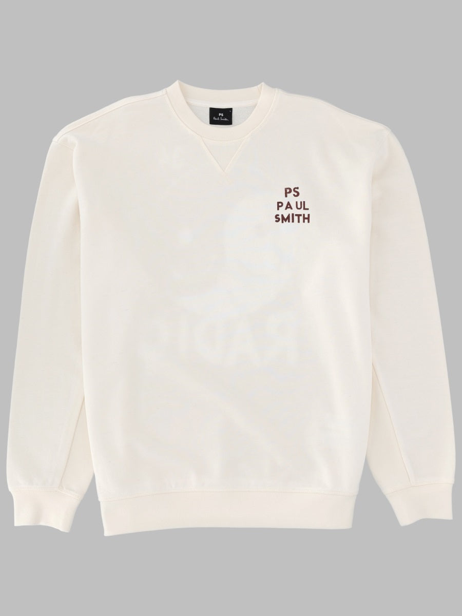 Oversized Sweatshirt White Organic Cotton Sweatshirts