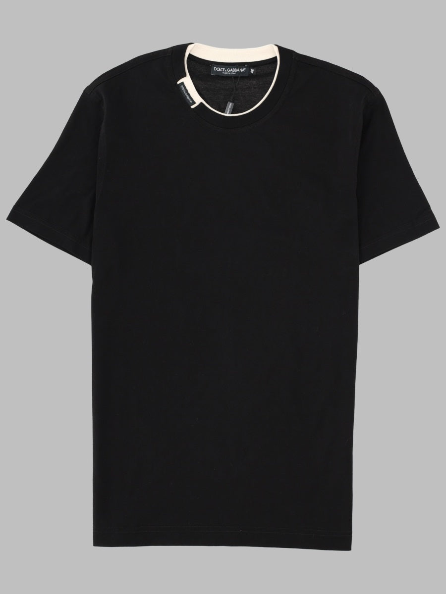 T-Shirt Cotton Jersey Black T-shirts