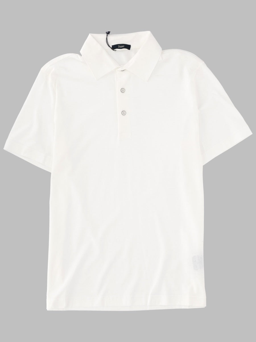 Polo Shirt Cotton White