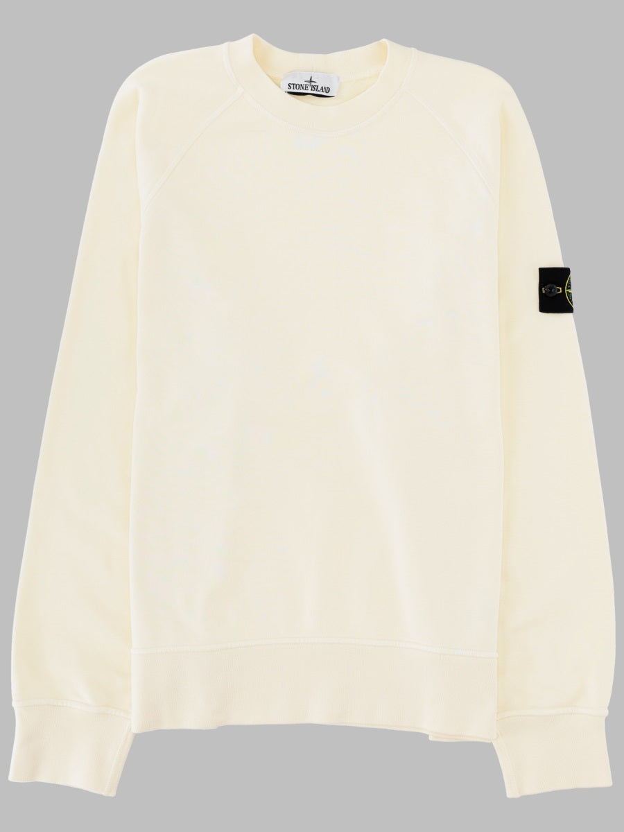 Sweatshirt Ivory Cotton Sweatshirts