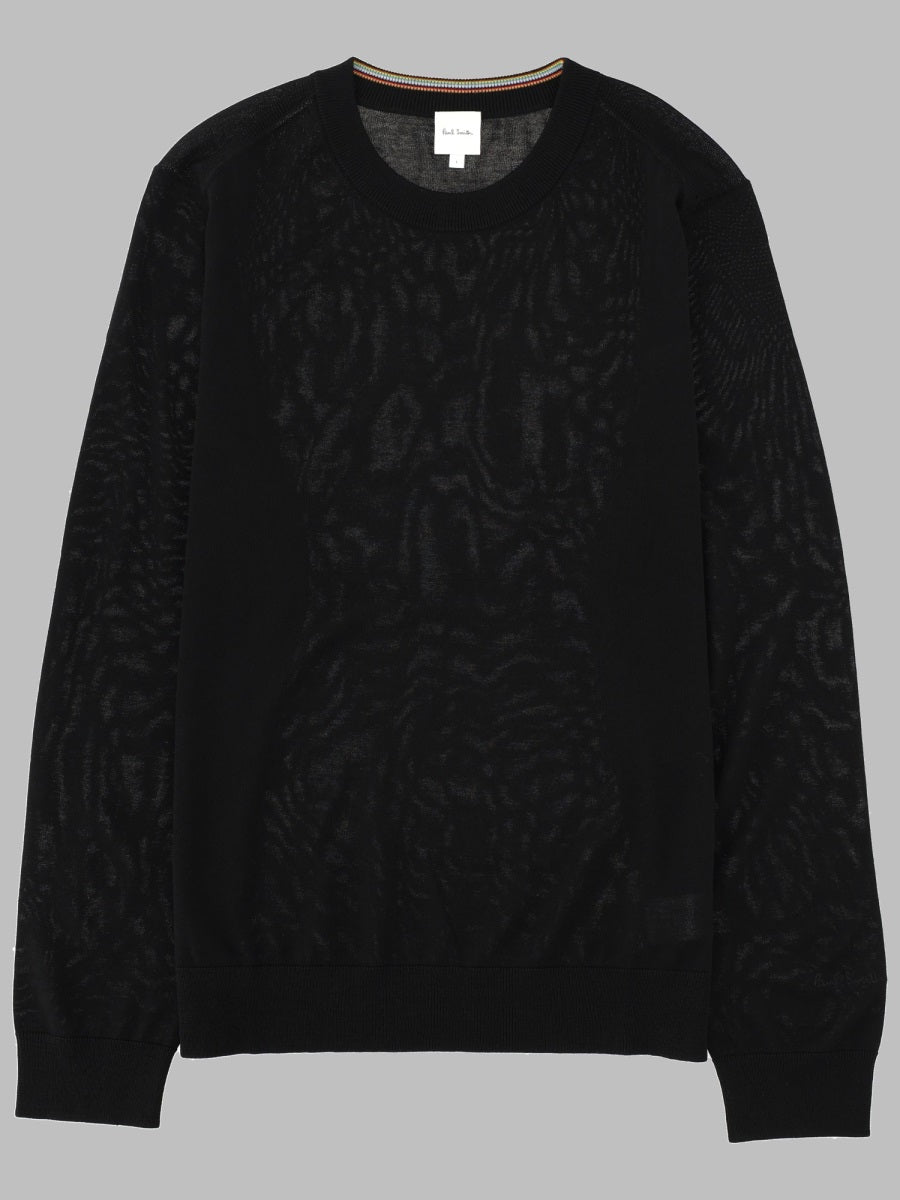 Merino Wool Jumper Black Jumpers