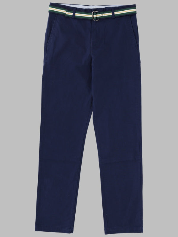 Trousers Blue Stretch Cotton