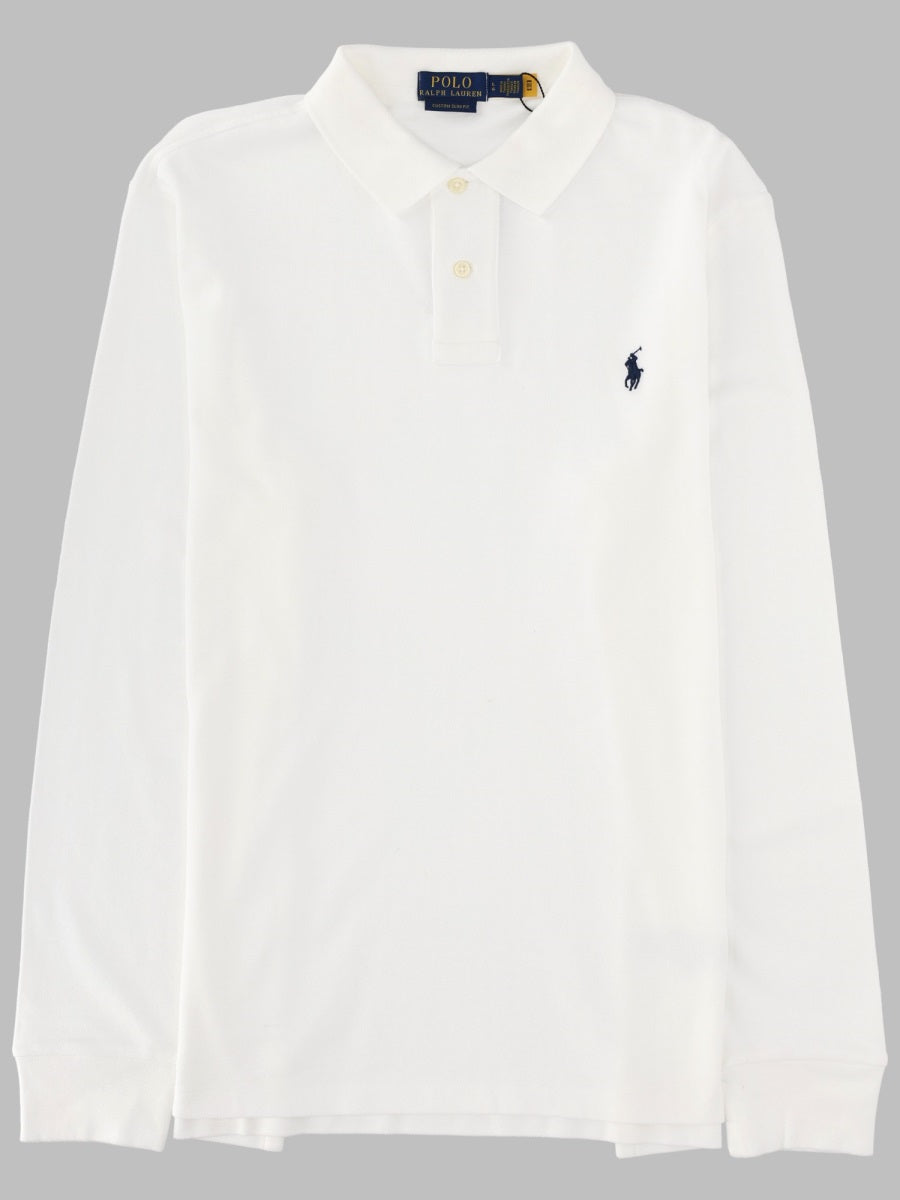 Cotton Polo Shirt White