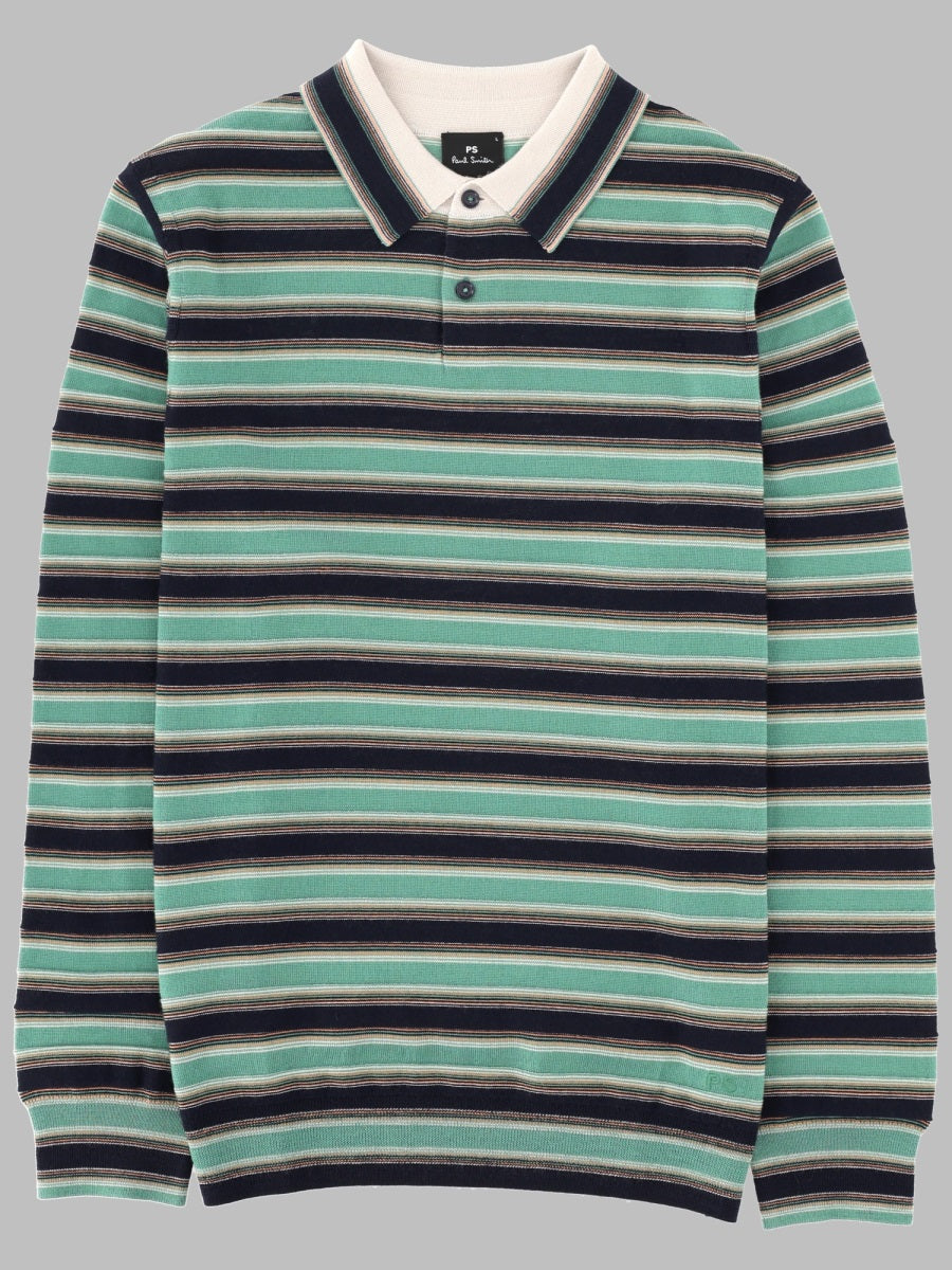 Polo Shirt Merino Wool Multicolour