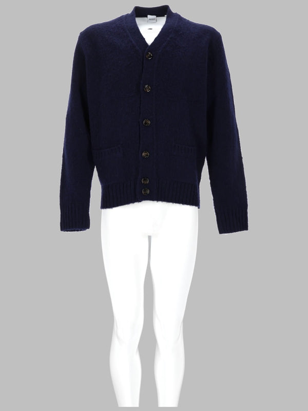 Knitted Cardigan Blue Jumpers